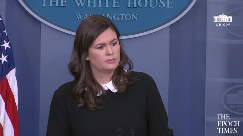 White House Press Secretary Sarah Sanders Answers CNN's Jim Acosta