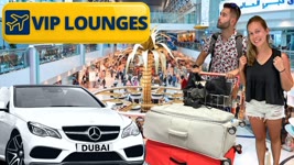 Dubai Airport Business Lounges Review / FREE AIRPORT FOOD AND DRINK ✈️