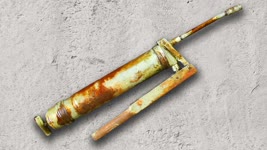 Restoring old rusty grease gun - tool restoration