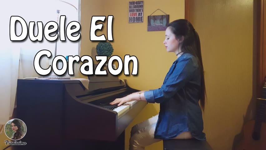 Enrique Iglesias - Duele El Corazon | Piano Cover by Yuval Salomon