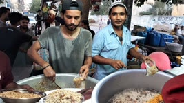 Hyderabadi Pulao | People are Crazy for Beef Pulao | Beef Yakhni Pulao at Street Food Karachi