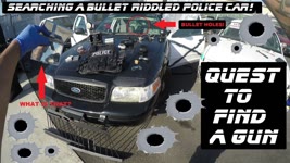 Searching A Bullet Riddled Police Car! Ford Crown Victoria Cop Auto Explore