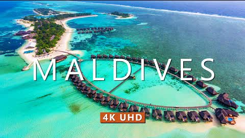 MALDIVES in 4K UHD - Relaxation Film with Calming Music