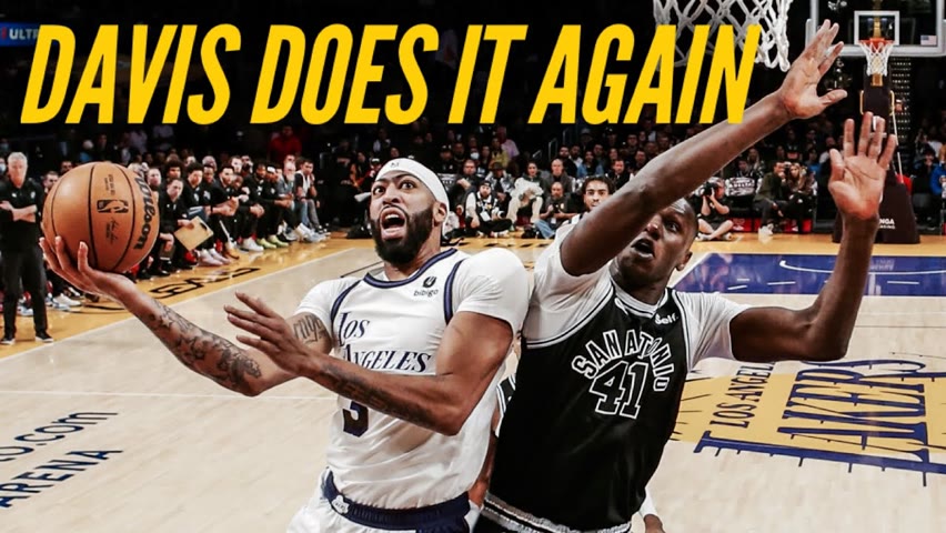 Lakers Blow Out Spurs, Anthony Davis Dominates Again