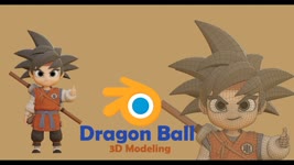 Blender Modeling - Goku - 3D