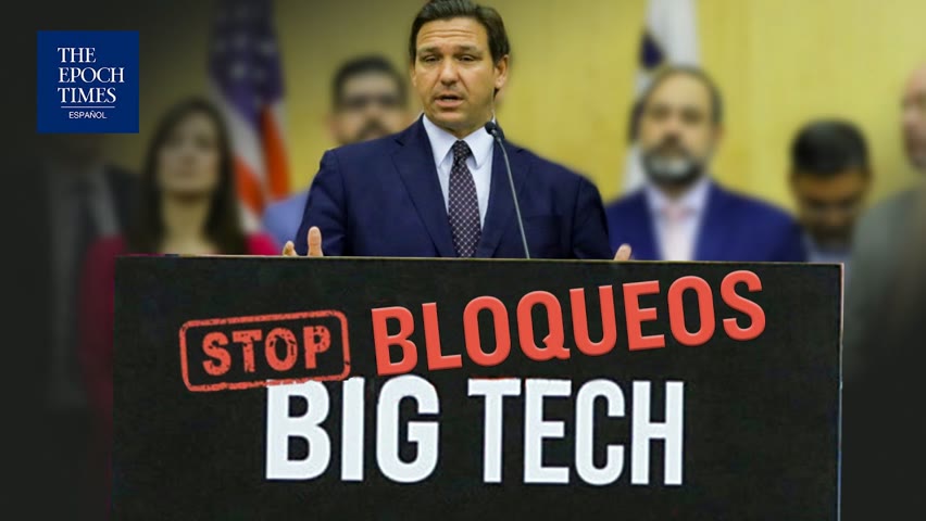 DeSantis firma ley contra la censura de las Big Tech hacia residentes de Florida | Al Descubierto