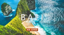 BALI INDONESIA (4K UHD) Ambient Drone Film + Meditation Music for Stress Relief