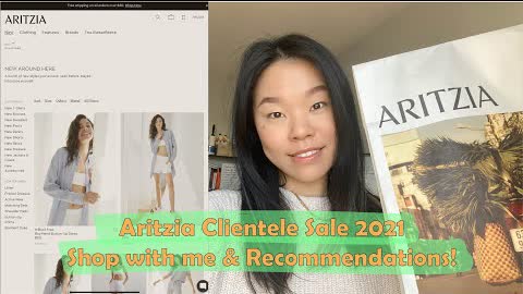 Aritzia Clientele Sale 2021: Shop with me & Recommendations