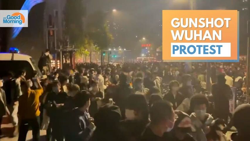 Protests Against Covid-19 Lockdowns Across China, Gunshot in Wuhan; Plane Crash into Power Lines