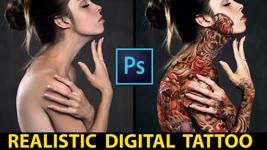 How to Add Realistic Tattoos | Photoshop Tutorial