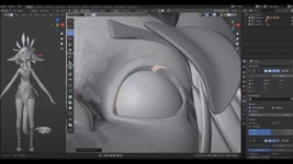 Blender - Neeko 3D modeling without sculpting - Timelapse