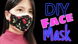Beautiful and luxurious mask pattern, fits the face | Face Mask Sewing Tutorial