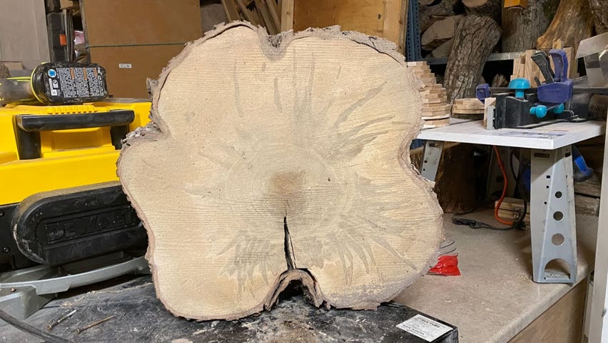 Woodturning - A Chunk Of This LOG