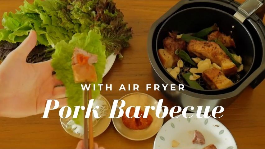 What happen when cook Pork Barbecue with Air Fryer