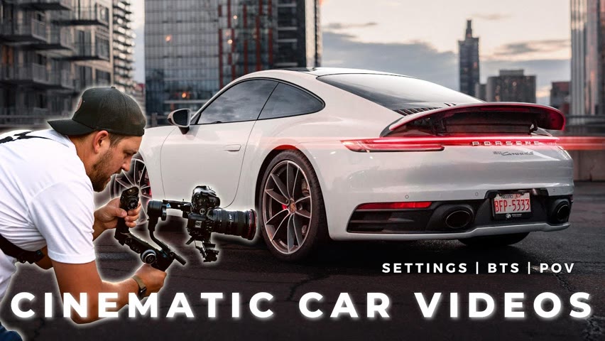DO THIS When Shooting Cinematic Car Videos! POV B-Roll and Settings