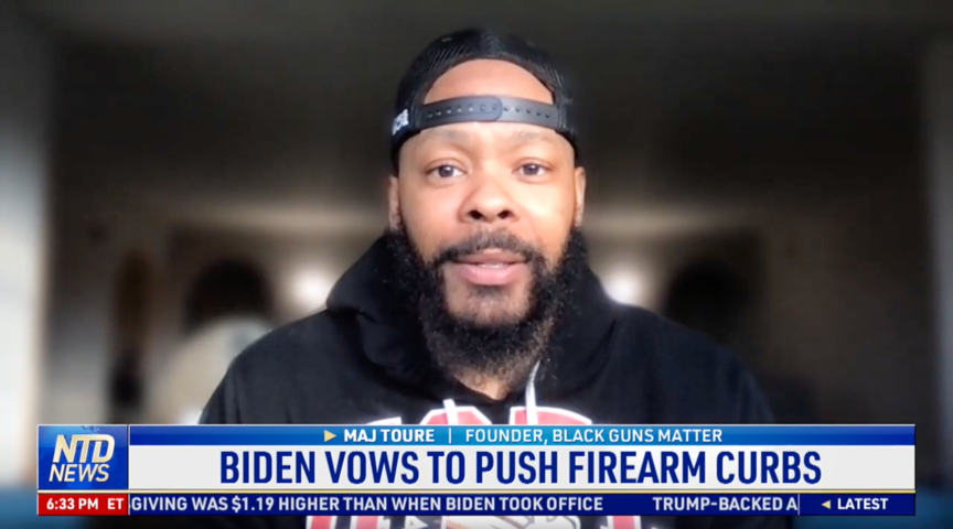 Black Guns Matter Founder Comments on Biden's Vow to Push Firearm Curbs