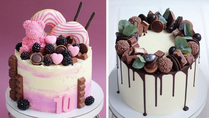 Creative Tasty Chocolate Cake Decorating Recipes | So Yummy Chocolate Cake Recipes | Perfect Cake