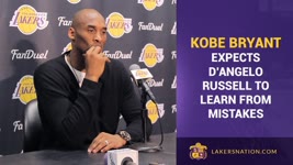 Kobe Bryant's Advice To D'Angelo Russell After Leaked Video Incident