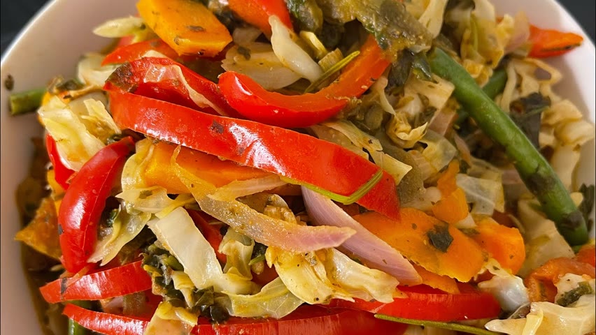 Stirfry vegetable was so beautiful and nice and delicious Food News TV