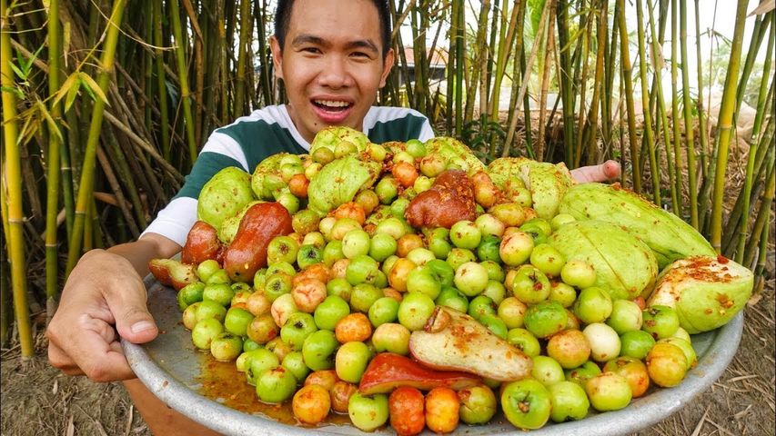 Mix 10kg Fruits with Salt and Chili