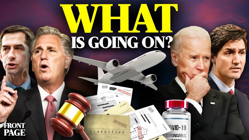 FAA downs US flights, Canada system fails too, connected?; Biden Doc Update; McCarthy’s 1st BIG move