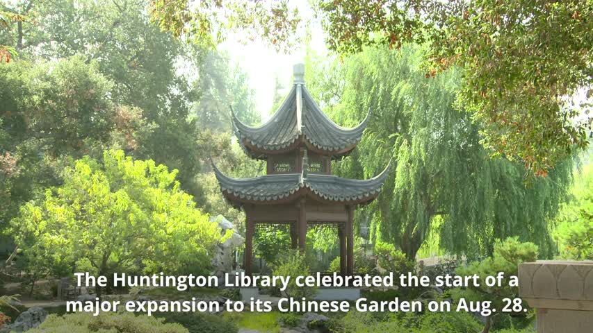 Park Celebrates Major Chinese Garden Expansion