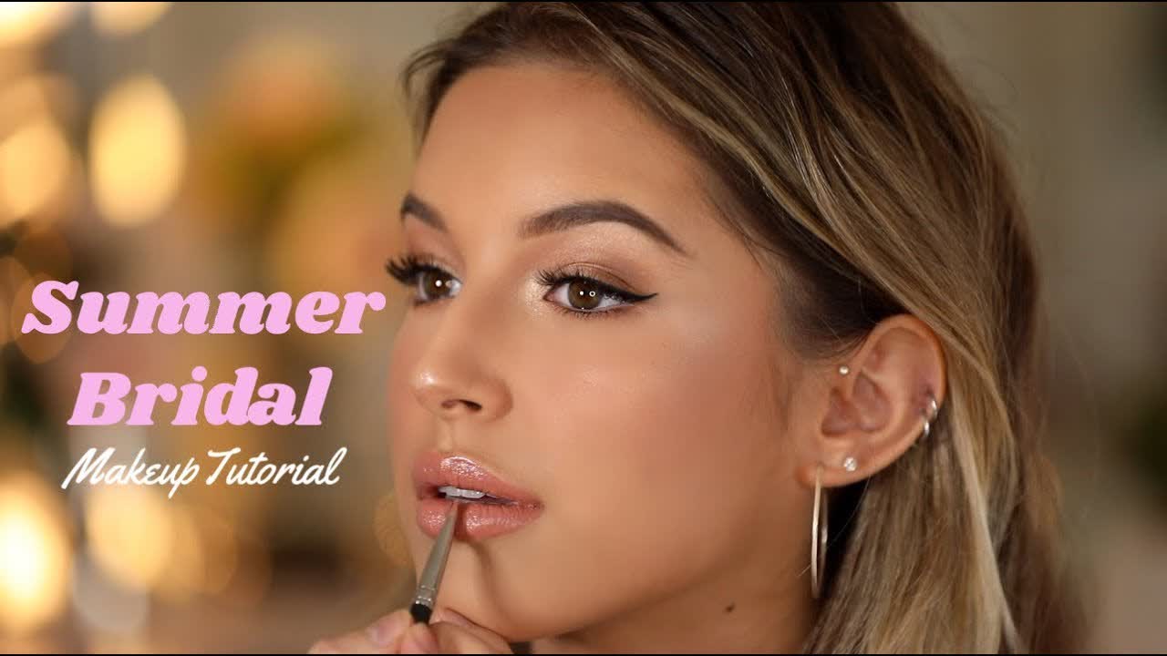 Summer Bridal Makeup Tutorial | Jenny Do