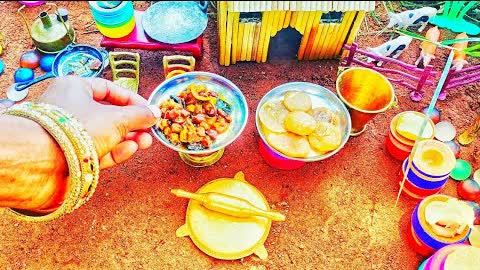 Chola Poori Ricipe + Channa masala | Chole Bhature Ricipe | Amritsari Chole | Tiny Foodkey