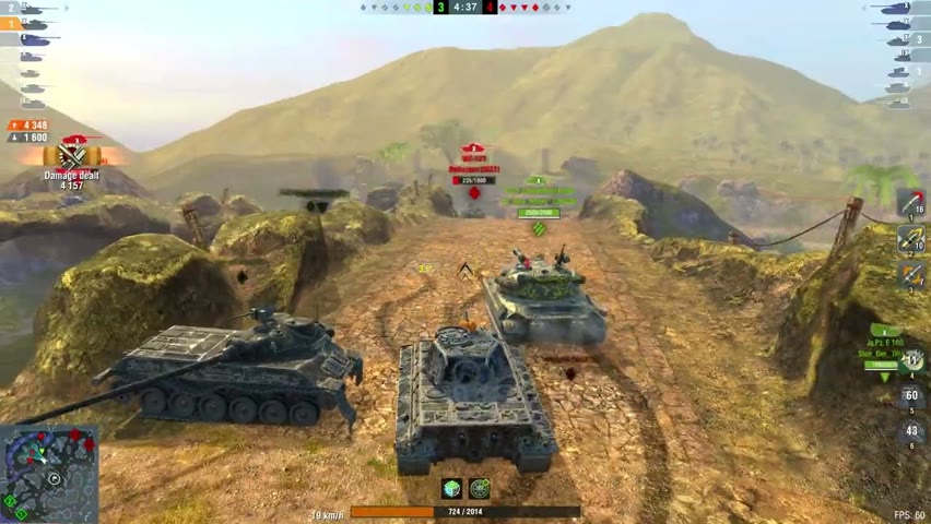 E50M 7440DMG 3Kills | World of Tanks Blitz | __o_o__O__o_o__
