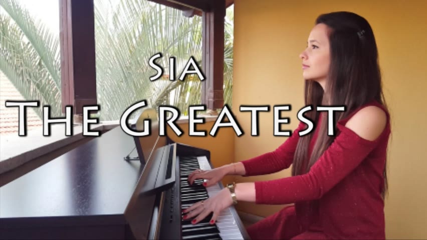 Sia - The Greatest | Piano cover by Yuval Salomon