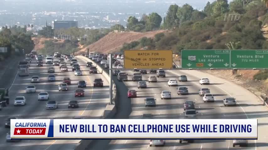 California Bill Would Ban Young Drivers From Using Hands-Free Phone Devices While Driving