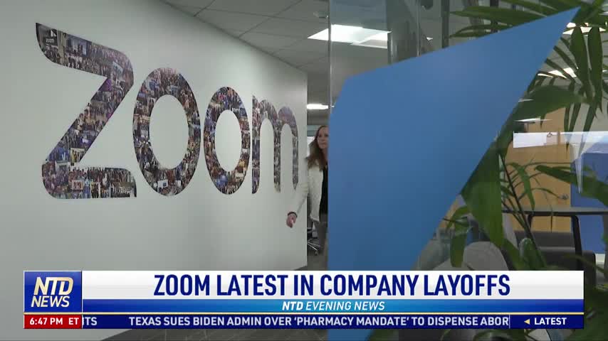 Zoom to Cut 1,300 Jobs as Tech Layoffs Continue