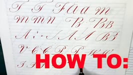 IMPROVE YOUR COPPERPLATE | COPPERPLATE VARIATIONS X PAUL ANTONIO PART 10