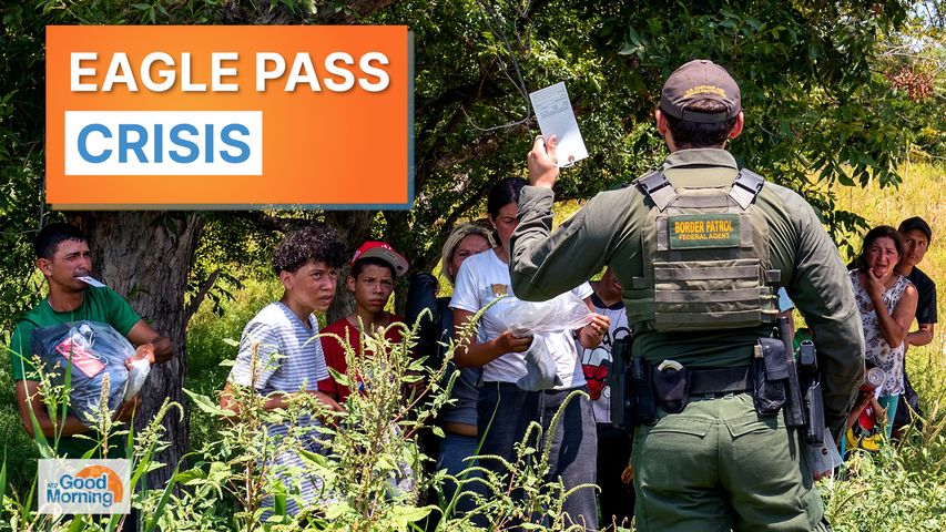 Eagle Pass Declares Emergency Over Illegal Immigration Crisis; Lawmakers React to Zelenskyy’s Visit