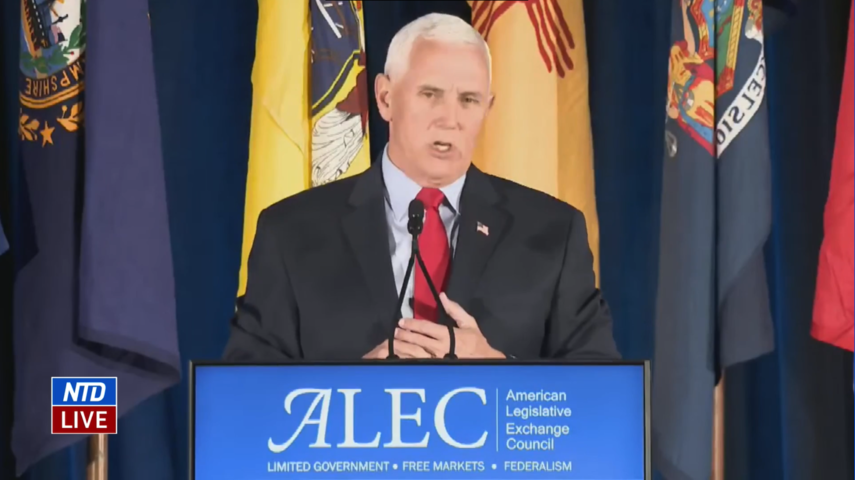 LIVE: Former Vice President Mike Pence Speaks at States and Nation Summit