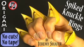 Origami Spiked Knuckles Cat's Claws (no music)