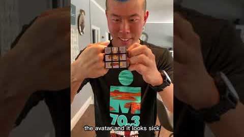 Avatar Rubik's Cube + Haircut!