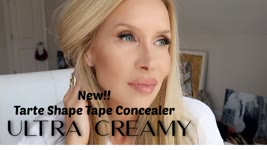 NEW!!  Tarte Shape Tape Ultra Creamy | GRWM Tarte Favorites | Mature Skin