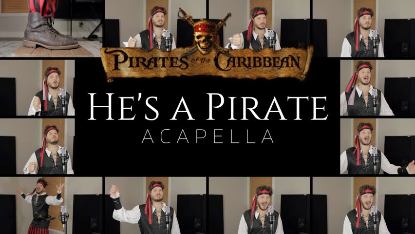 Pirates of the Caribbean Theme (ACAPELLA) - He's a Pirate