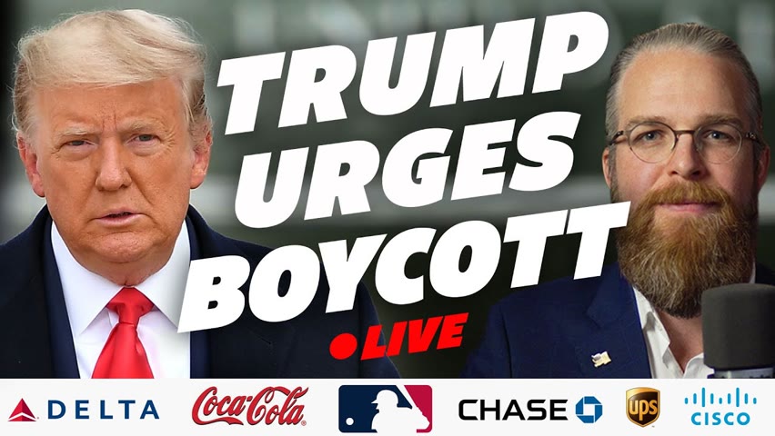 Live: Trump Urges Boycott of Woke Companies: 'Never submit, never give up!’