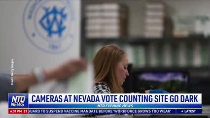 Cameras at Nevada Vote Counting Site Go Dark