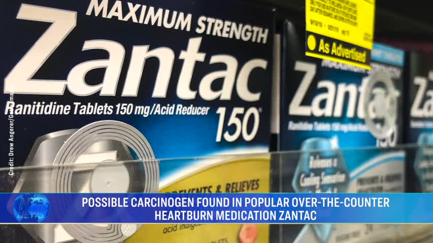 Possible Carcinogen Found in Popular Over-the-Counter Heartburn Medication Zantac