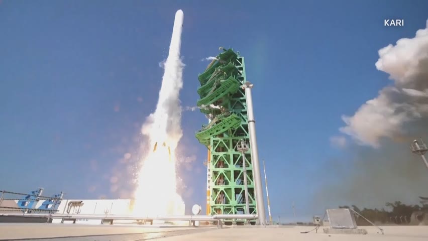 南韓首枚國產火箭「世界號」試射成功 - 韓國衛星上太空 - 科技新聞