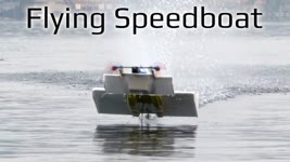Is Flying Better than Floating? - R/C Speedboat Ekranoplan