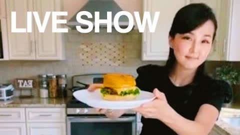 Live Cooking Show 現場直播節目：Smash Burger 砸碎漢堡做法 "CiCi Li - Asian Home Cooking"
