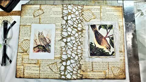 How to Make a Beautiful Book Cover for Your Junk Journal! Beginner's Tutorial! The Paper Outpost