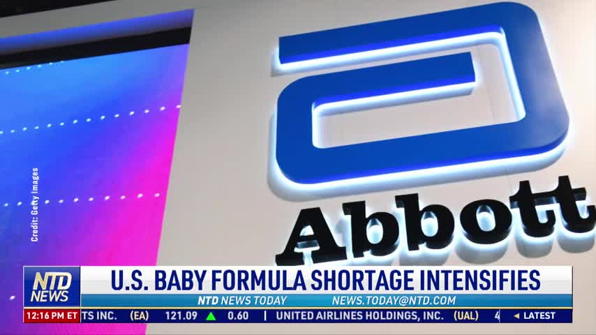 US Baby Formula Shortage Intensifies