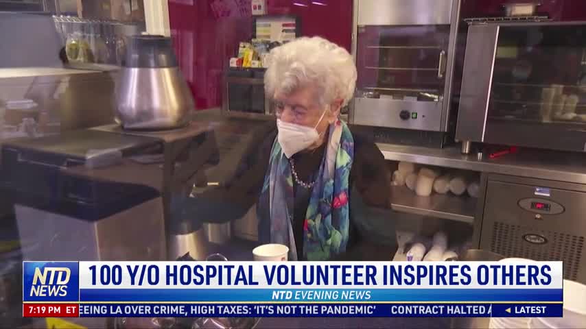 100-Year-Old Hospital Volunteer Inspires Others