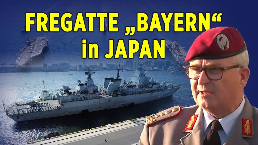 Deutsches Kriegsschiff besucht Japan als Friedensbekundung im Indopazifik