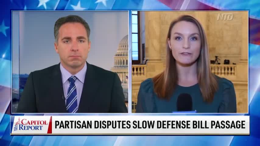 Partisan Disputes Slow Defense Bill Passage